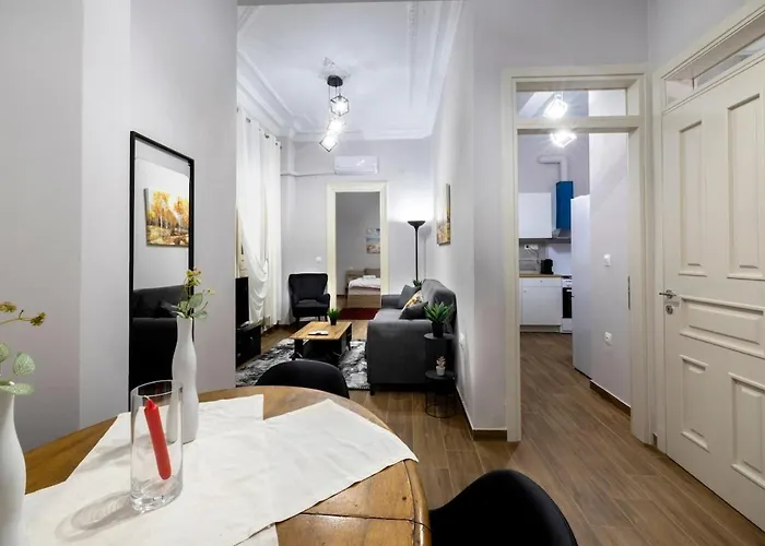 Apartament Ad Neoclassical Boutique 2br Saloniki